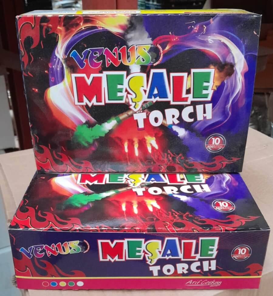 Mavi Meşale Toptan Satış - Venüs Marka 15,50 TL Adet